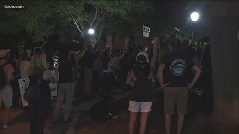 Austin protests: Demonstrators gather downtown for fifth straight night | KVUE