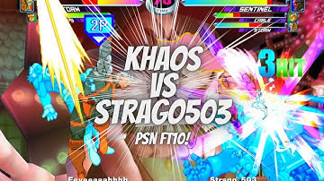 MvC2 - PSN FT10 Khaos vs Strago503