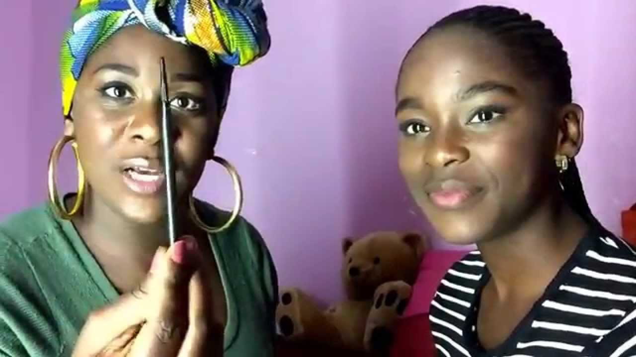 #Tuto Naturel peau ébène  #Cynthia