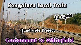 Bengaluru Cantonment to Whitefield Quadrilateral Project Update #suburban #railway #bengaluru 👌👌👌