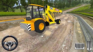 Offroad Drive 🥳 JCB Crane Mod Bussid Gameplay | Bus Simulator Indonesia | Bus Game Android Games