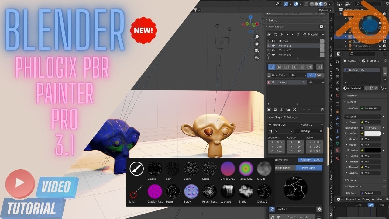 Philogix PBR 3.1 Metallic Vs Specular workflows and stitching! YouTube