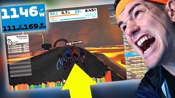 ZWIFT Tiny Race 4 of 4 (B-Grade) BIG WATTS FINALE 🌋