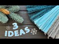 3 IDEAS Christmas Decorations 2024 DIY Christmas Crafts