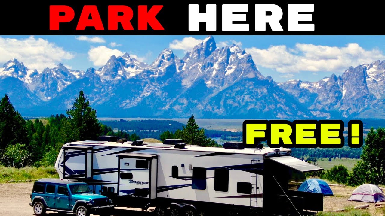 Мы нашли БЕСПЛАТНЫЙ кемпинг в Гранд-Тетон, и вы тоже можете!