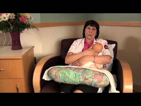 Breastfeeding - How to do the Laid Back Hold