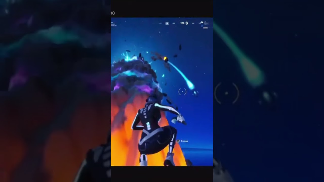 This what happens when you are on the  meteor