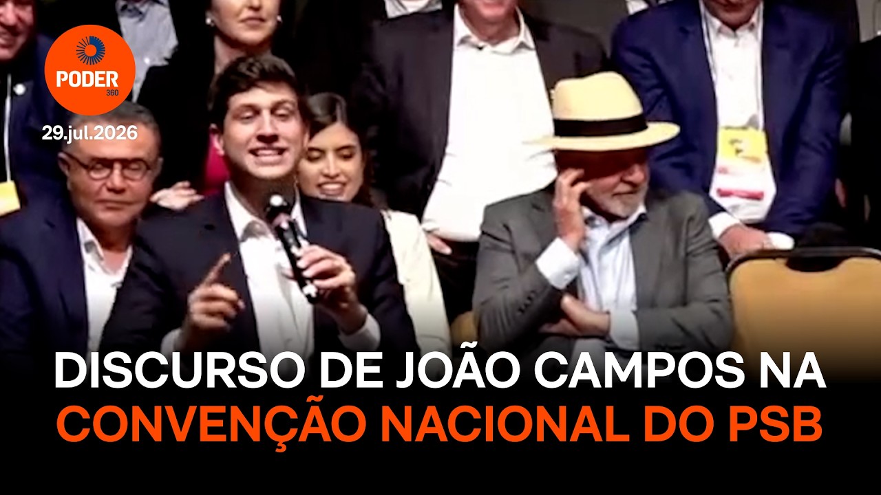 Assista e leia a íntegra do discurso de João Campos na convenção do PSB