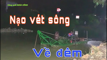 Máy hút bùn gặp sự cố khi hút bùn về đêm | vùng quê MINH CÔNG