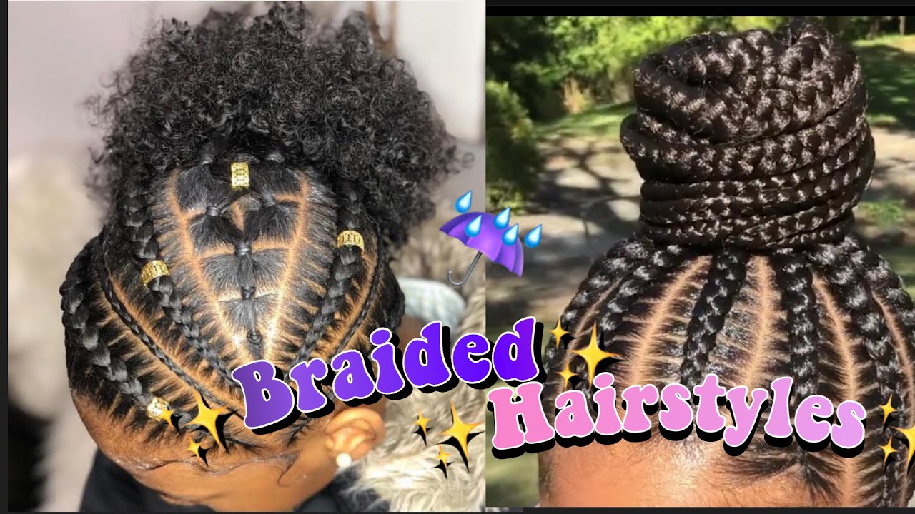 AMAZING BRAIDED HAIRSTYLES 😍 - YouTube