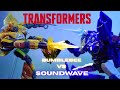 Transformers Bumblebee Vs Soundwave Transformers Studio Series Stop Motion Battle Animation