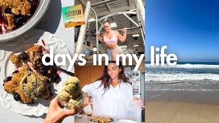 WEEKEND VLOG | date night in Venice, homemade ice cream & books I'm LOVING