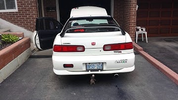 Integra Launch control cold morning start