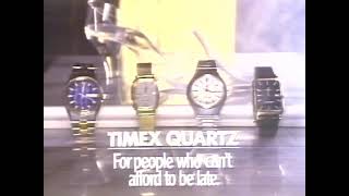 Timex Quartz Commercial 1979