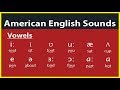 American English Pronunciation - The Vowels Sounds - (2019)  Các nguyên âm, гласные, 모음, 母音,สระ, 元音