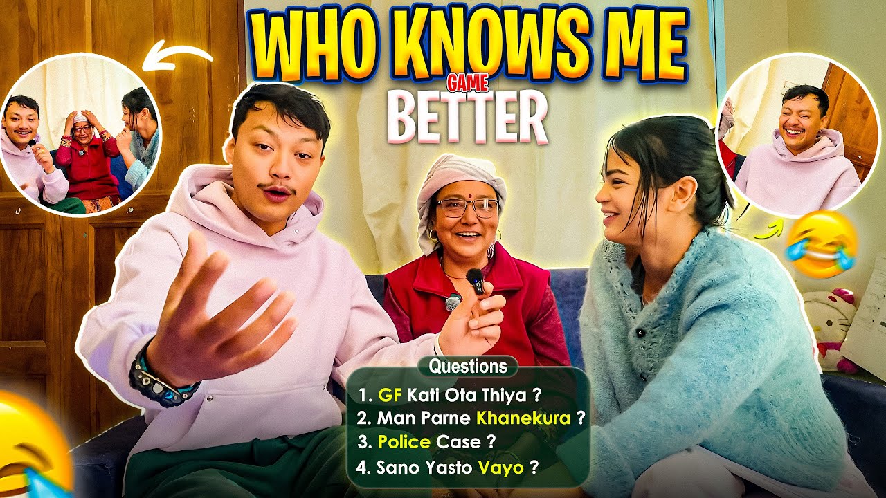 Bibid ko kati ota  Gf theyo ?? Who knows me Better MOM vs Surakshya || MRB Vlog ||