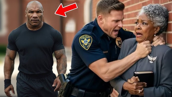 RACIST COP CHOKES MIKE TYSON'S MOM IN PUBLIC, BUT MIKE TYSON DESTROYS HIM  WITH HIS FIST - YouTube