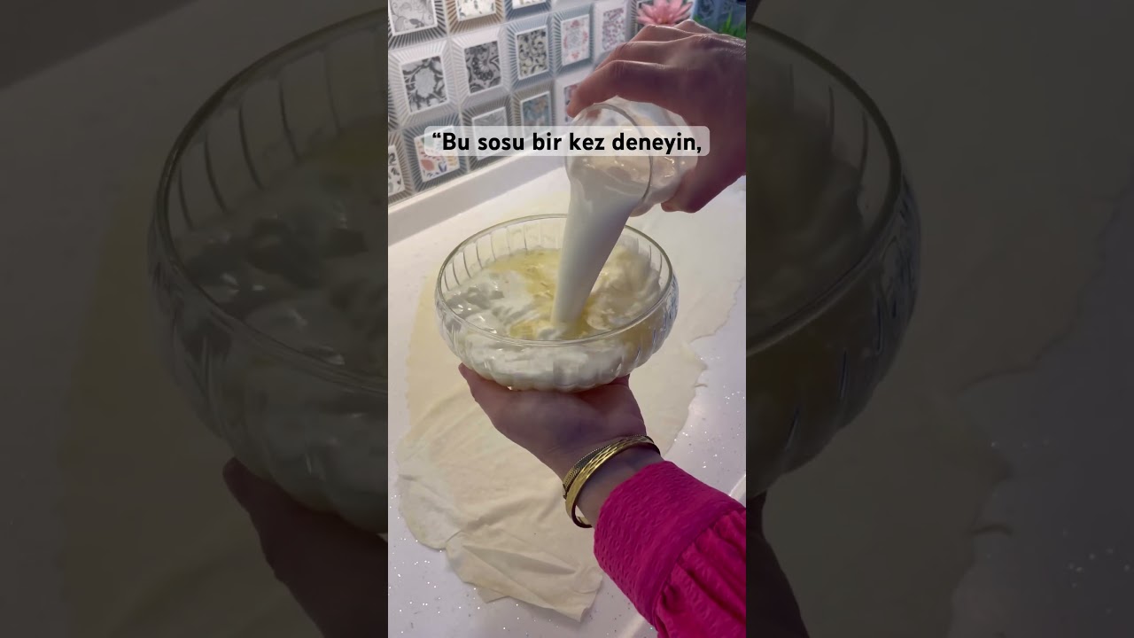 Bu sosu bir kez deneyin, bir daha börekleri onsuz yapamazsınız!#börek