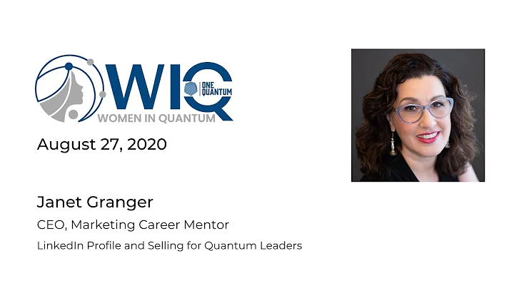 Janet Granger: LinkedIn Profile & Selling