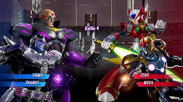Sigma & Thanos Arcade mode | Marvel vs Capcom Infinite