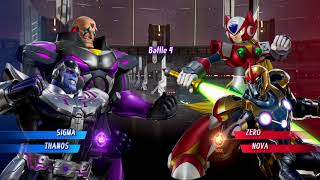 Sigma & Thanos Arcade mode | Marvel vs Capcom Infinite