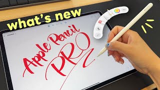 Apple Pencil Pro! What's new?