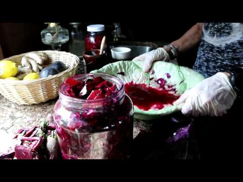 Video: Sådan Fermenteres Kål Med Rødbeder