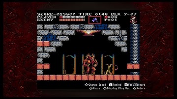Castlevania 3 Stage 7 Bossfight