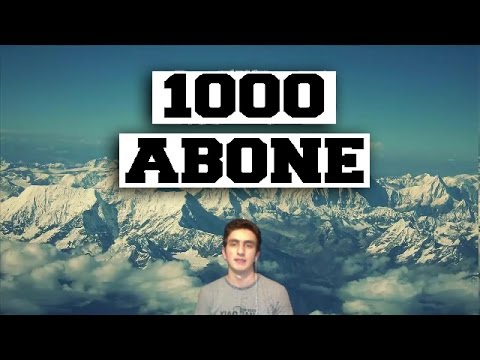 1K  Abone | Haminiza Tesekkur Edirem