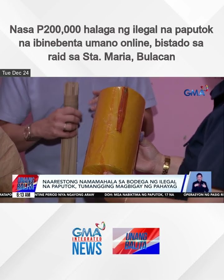 Nasa P200,000 halaga ng ilegal na paputok na ibinebenta umano online, bistado sa... | Unang Balita