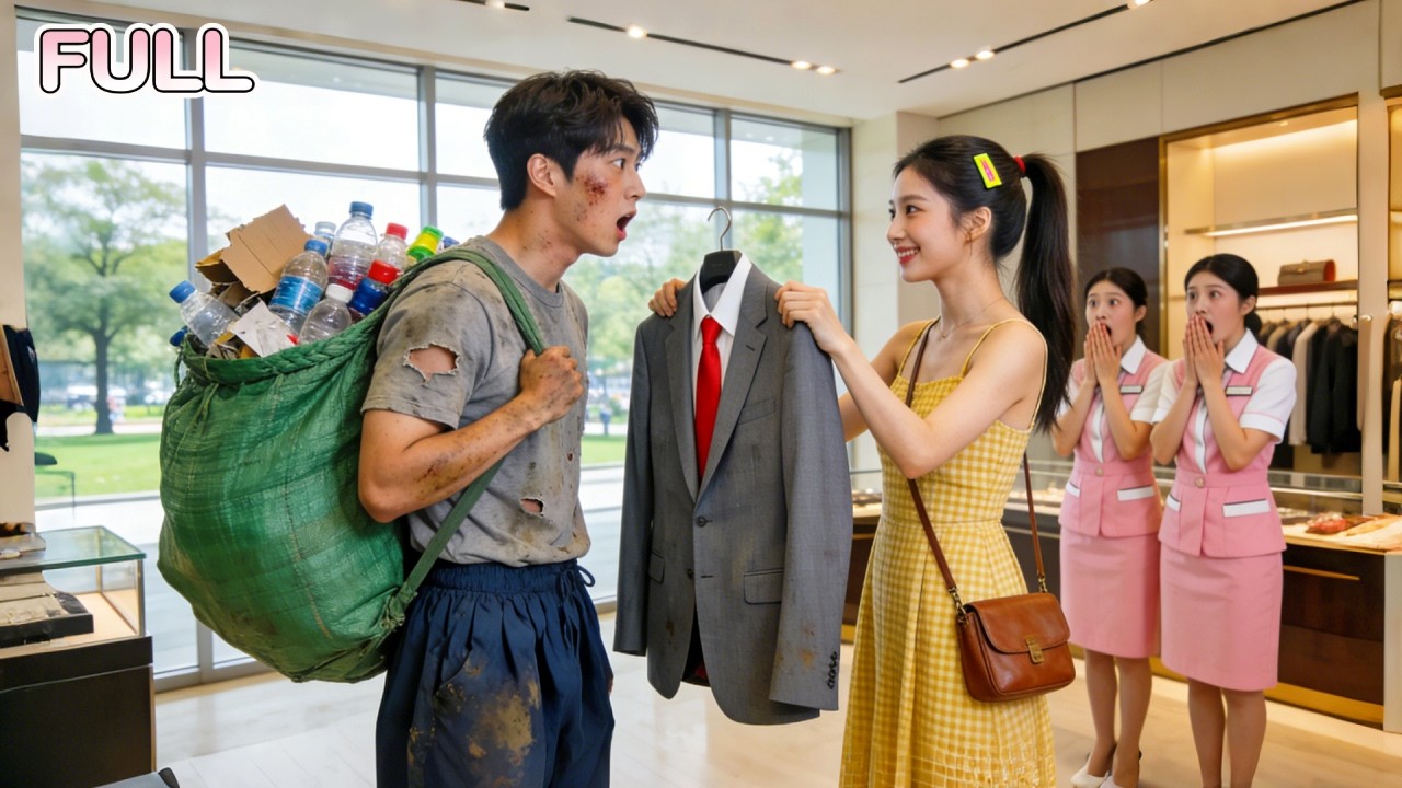 CEO Pretends Be Poor to Test Lovers—Poor Girl Spends Her Last Cent on a Suit for Him! Love Sparks!