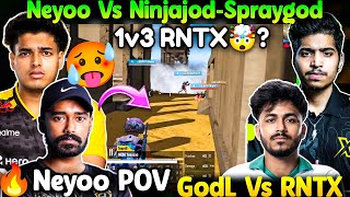 Neyoo vs Ninjajod - Spraygod😱 Neyoo POV! Clutchgod Full