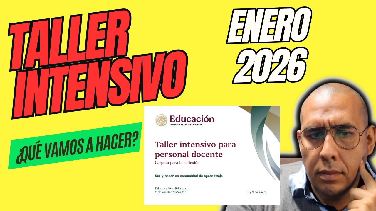 Taller Intensivo ENERO 2026 ¿Qué vamos a hacer?