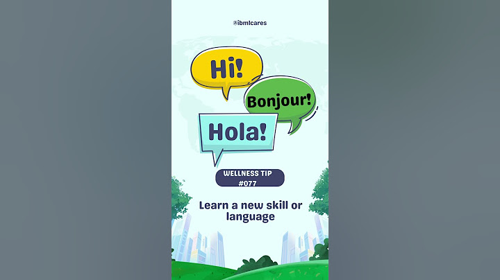 Wellness Tip #077: Learn a new skill or language #learn #newskills #language #wellness #tips