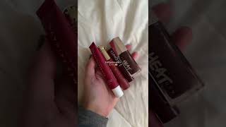 Fall Lip Favourites shorts shortvideos youtubeshorts viral autumn cozy