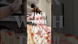 How often do you wash your hair?! 🚿✨ #hairwashday