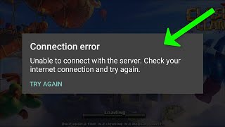 Clash Of Clans - Connection Error - Unable To Connect With The Server - Check Your Internet - 2022
