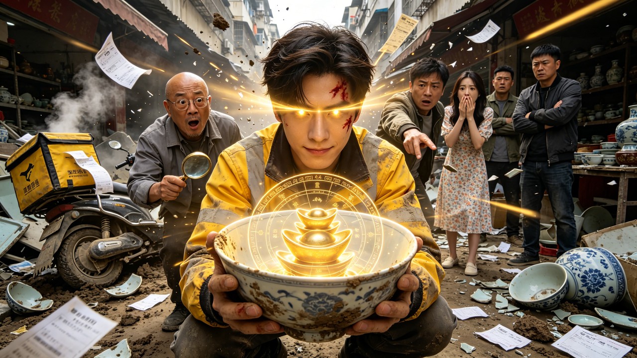 外卖员意外觉醒，捡漏暴富逆袭人生！