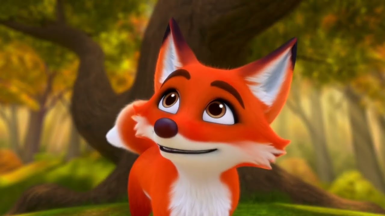 🌿 Lisica i gavran 🌿  Crtani 🌿