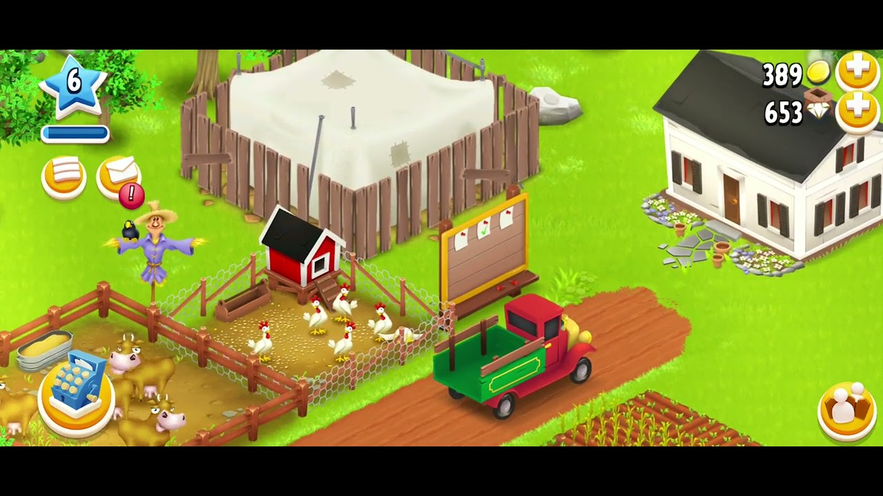 Hay Day 2 Levels 5 and 6. YouTube