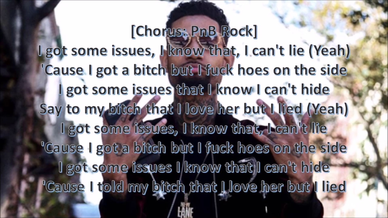 PnB Rock Issues feat. Russ [Lyrics] YouTube