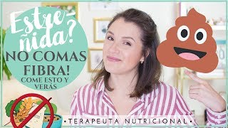 EL ESTREÑIMIENTO Y EL MITO FALSO DE LA FIBRA | NUTRICIÓN SALUDABLE | DIETA KETO LCHF