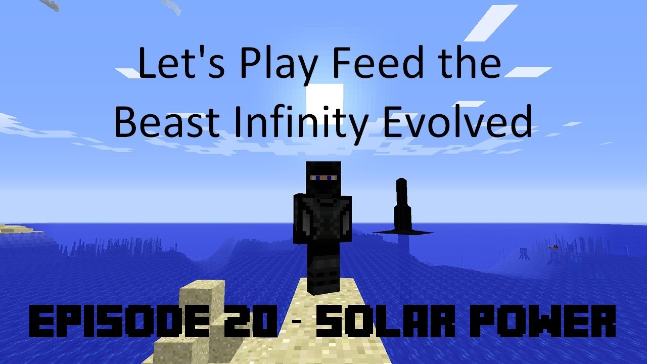 FTB Infinity Evolved Episode 20 - Solar Power - YouTube