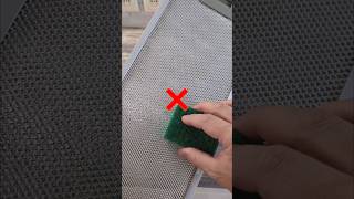 This is genius! How to easily clean a kitchen hood grille?