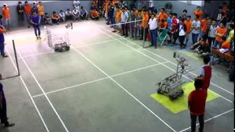 cuộc thi Robocon DH Lạc Hồng  video 3