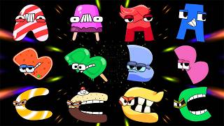 Abc Song Color Numbers Song Cute Alphabet Characters Learn Az, Colors Numbers