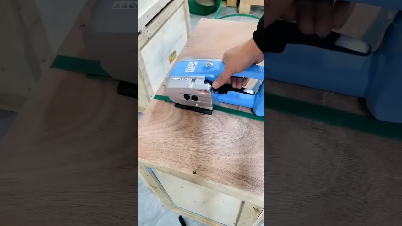 Battery Strapping Machine how to use