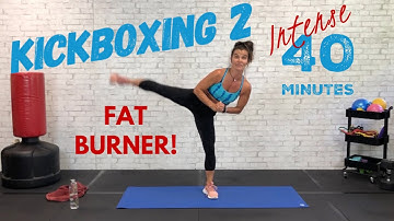40 MINUTE KICKBOXING HIIT WORKOUT//NO EQUIPMENT