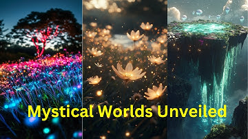 Exploring Breathtaking Alien Worlds: AI-Generated Fantasy Landscapes #ai #alienworld