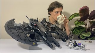 Lego Batman 1989 Batwing Review, Build & Wall mounting. Set 76161